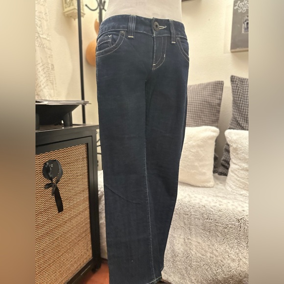 Guess Dark Blue Straight Leg Women's Jeans - Picture 1 of 7